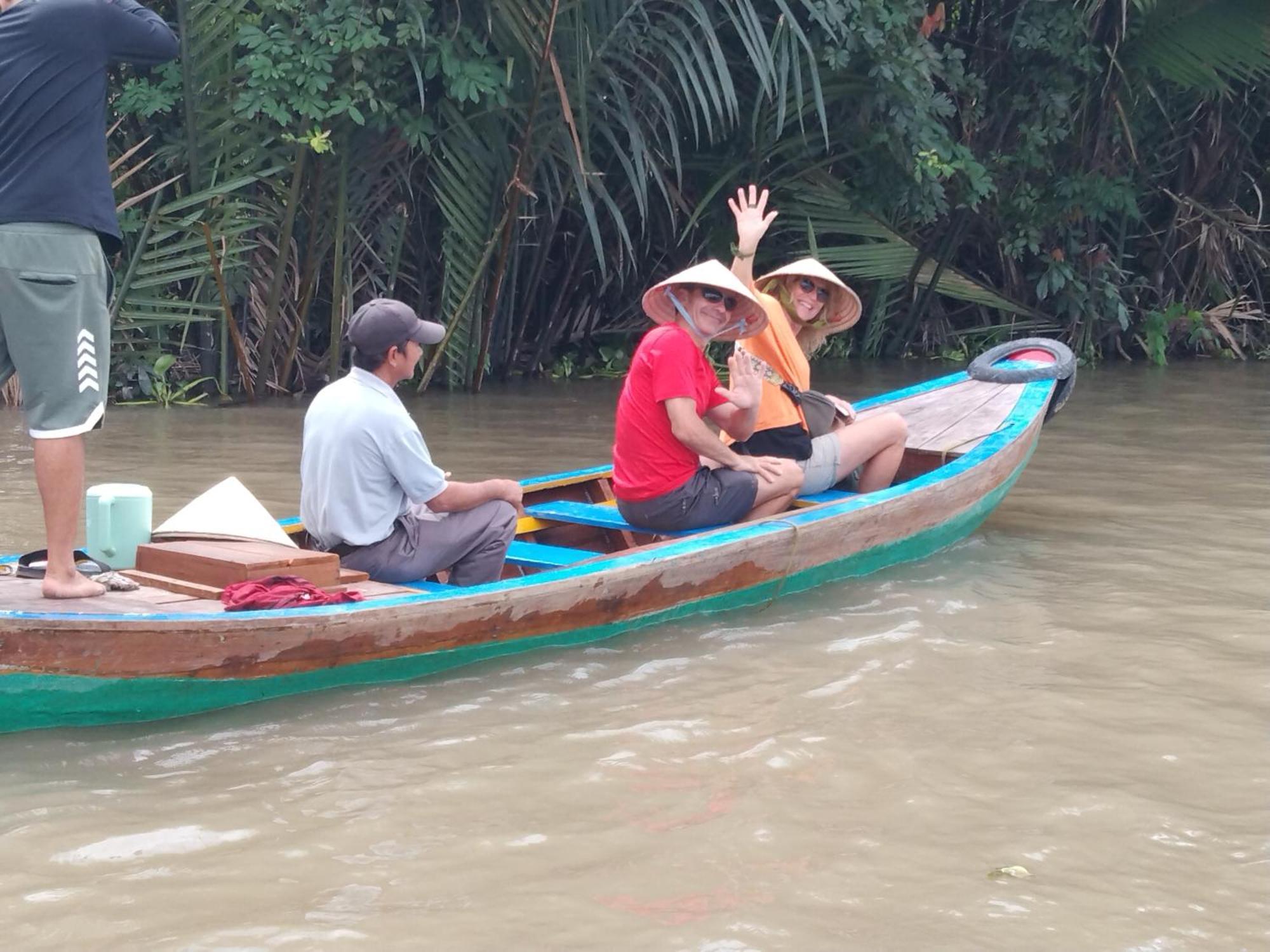 Quoc Phuong Riverside Homestay Ben Tre Eksteriør bilde