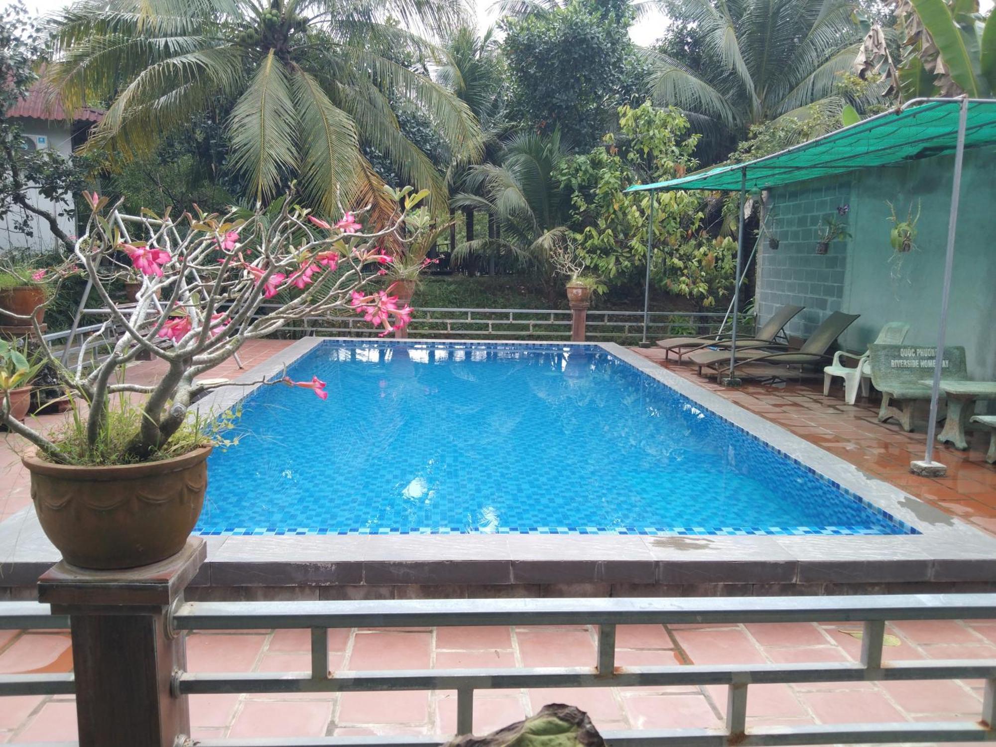 Quoc Phuong Riverside Homestay Ben Tre Eksteriør bilde