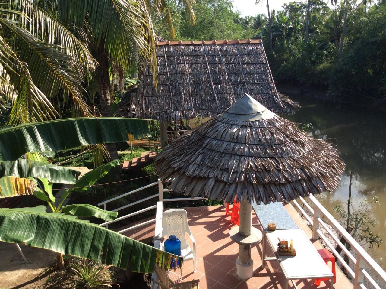 Quoc Phuong Riverside Homestay Ben Tre Eksteriør bilde