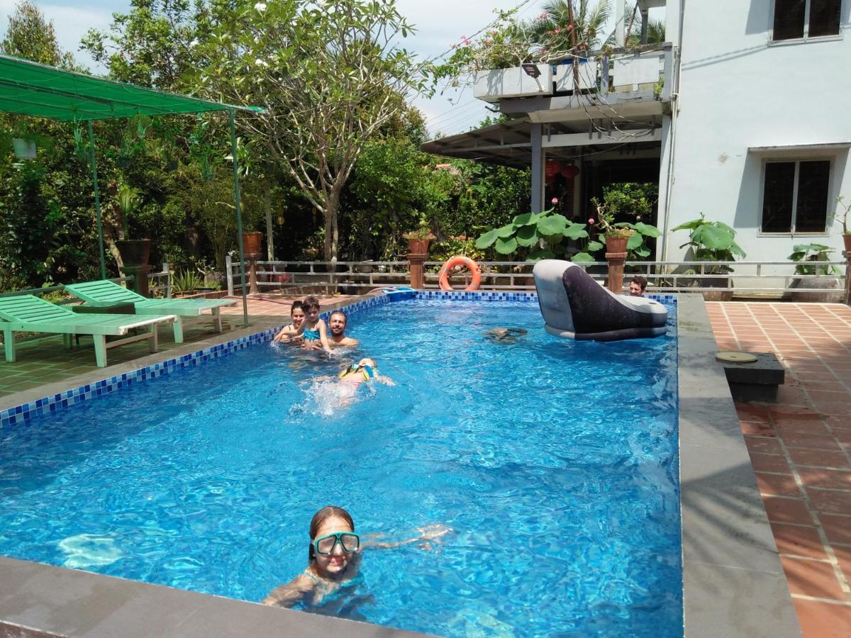 Quoc Phuong Riverside Homestay Ben Tre Eksteriør bilde